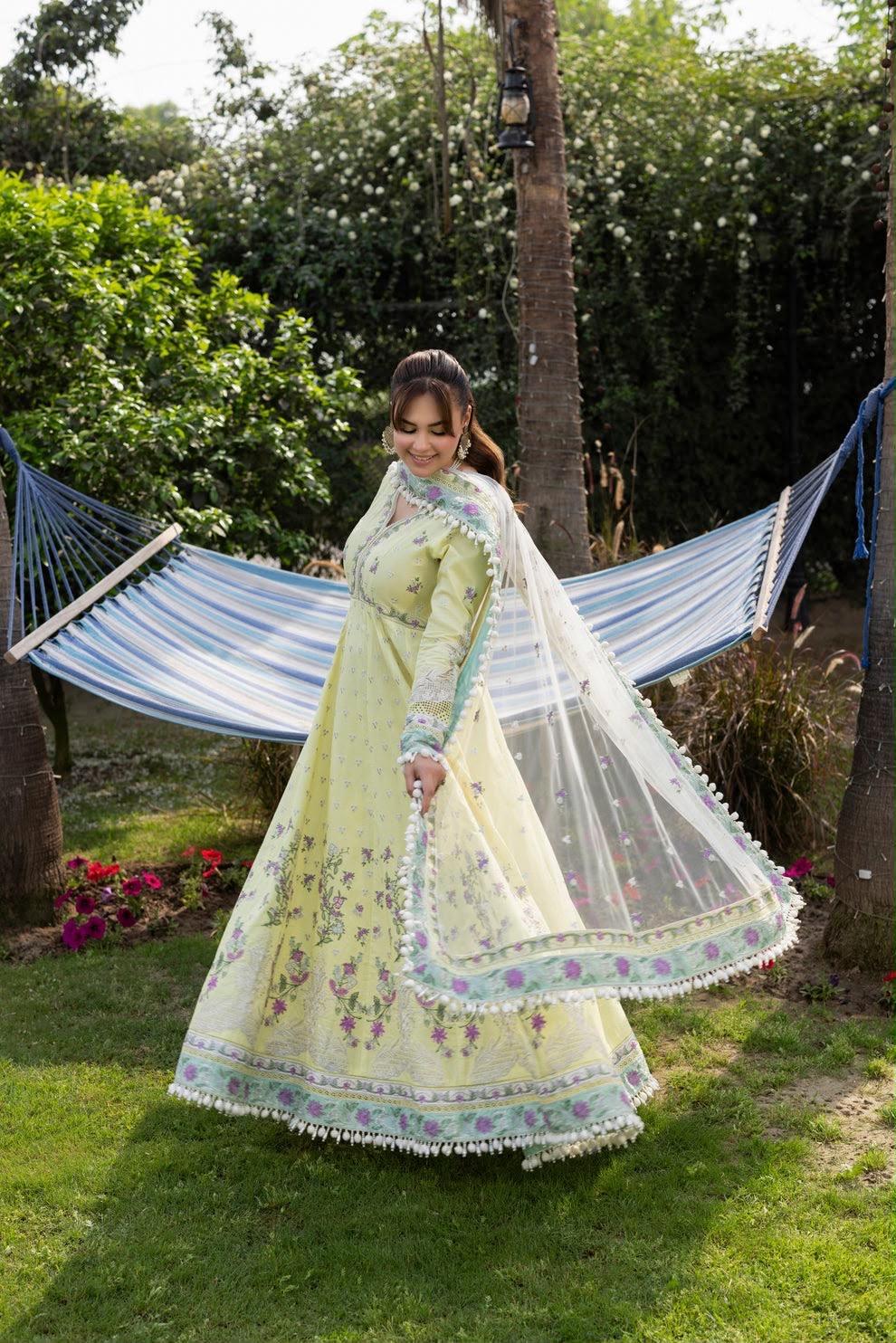 Aneela winter collection 2026 03PCS UNSTITCHED frock