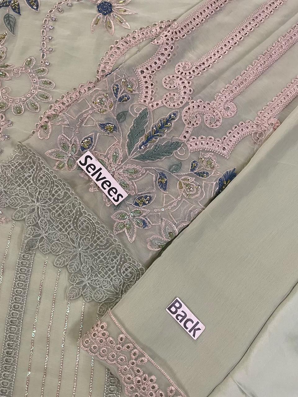 Maria B chiffon Embroidered collection 2026 
