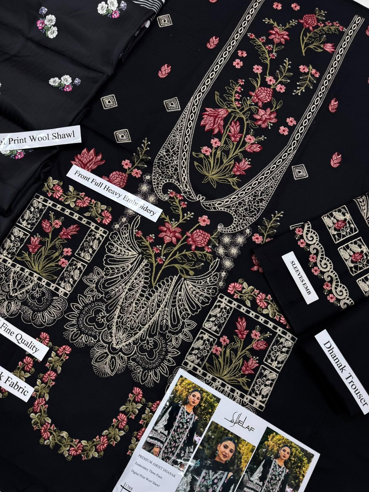 Airjet Dhanak with Embroidery Collection 2026 