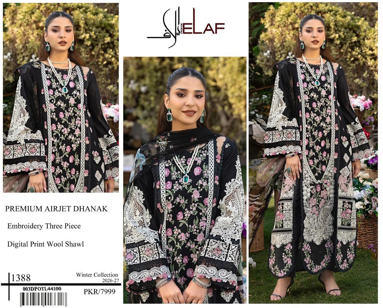 Airjet Dhanak with Embroidery Collection 2026 