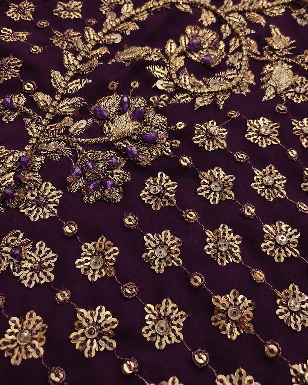 Haris Shakeel addawork formal wedding collection_Arisha Magenta collection 2026