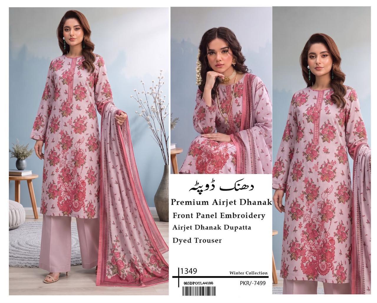 Dhanak with Dhank dupata collection 2026 