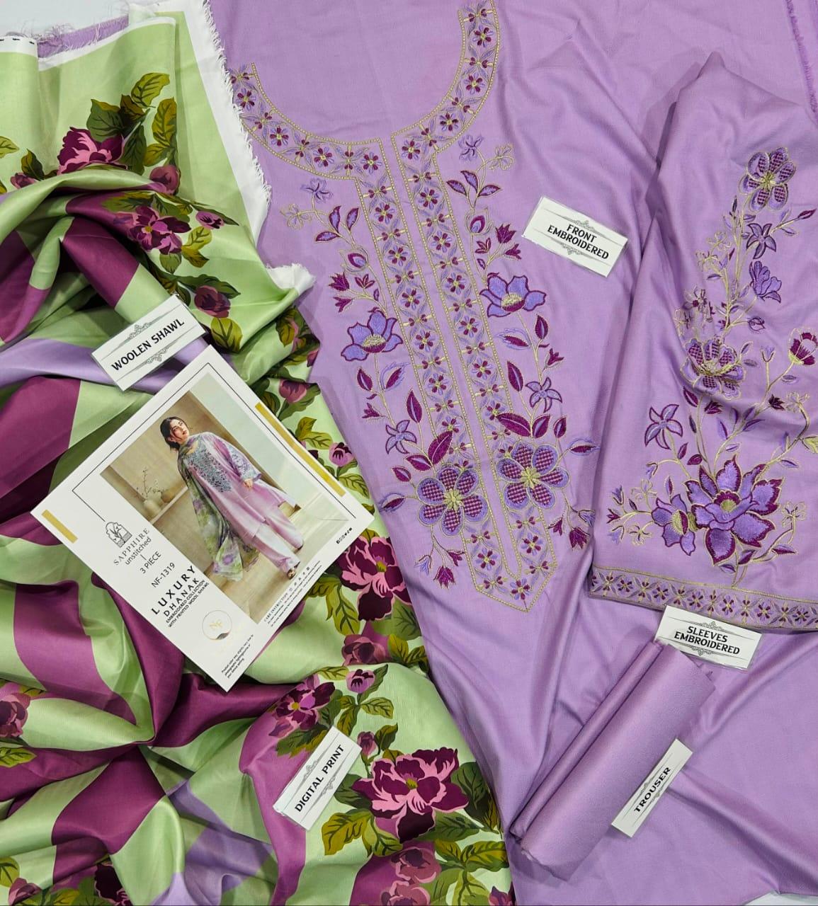 New Arrivals Winter with heavy Embroidery Collection 2026/27