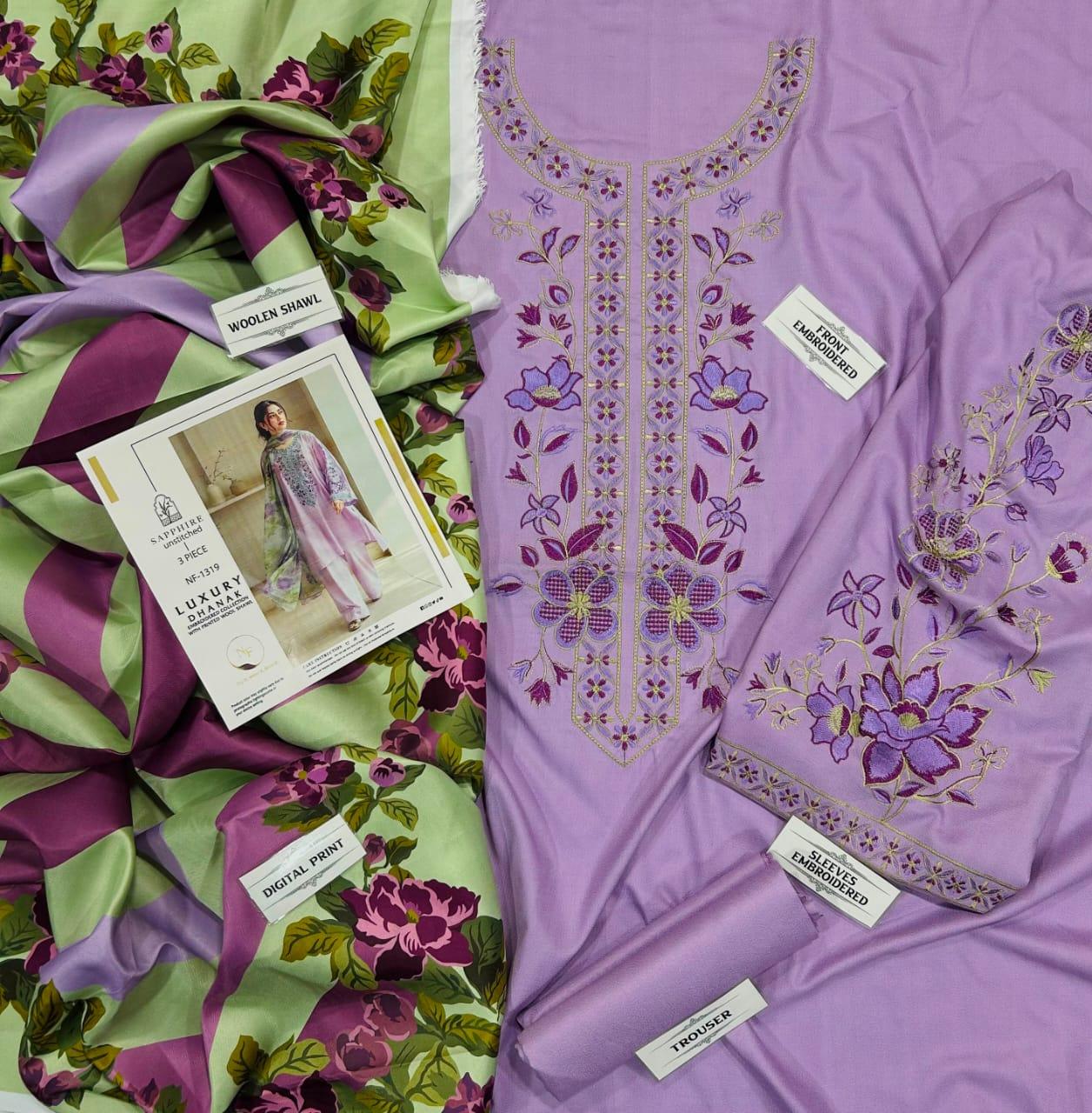 New Arrivals Winter with heavy Embroidery Collection 2026/27