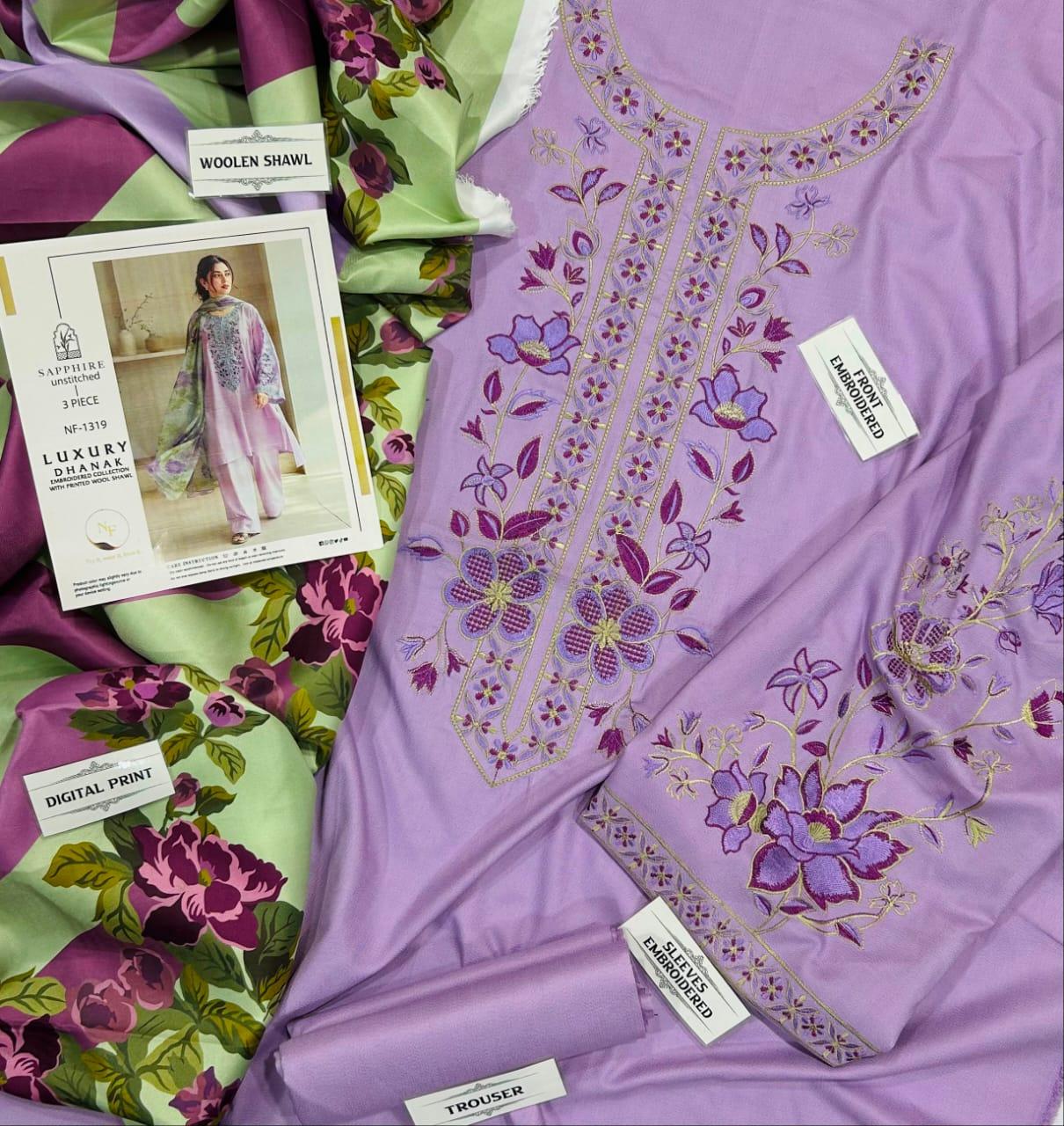 New Arrivals Winter with heavy Embroidery Collection 2026/27