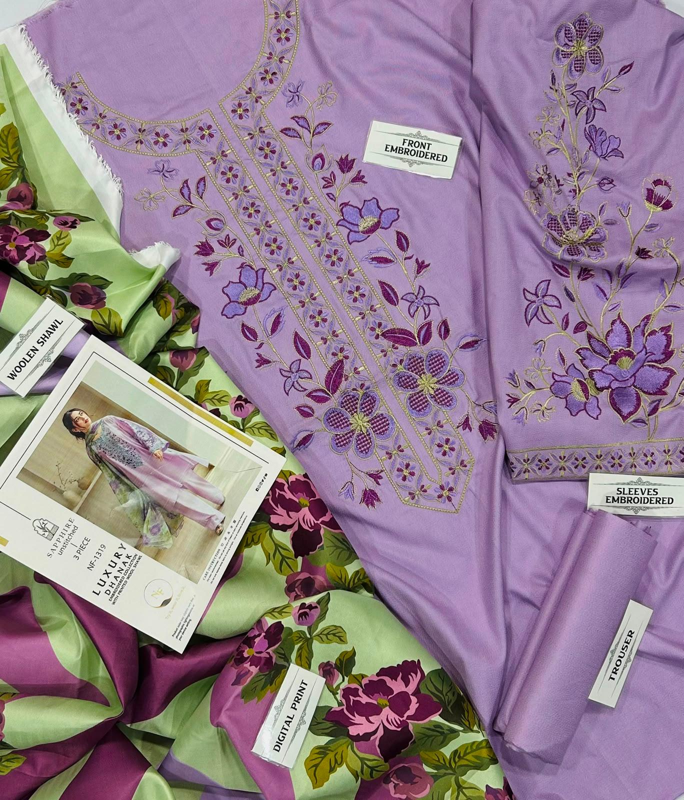 New Arrivals Winter with heavy Embroidery Collection 2026/27