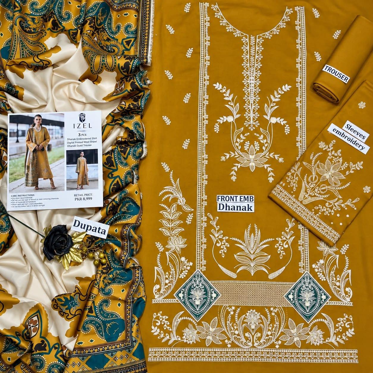 BRANA IZEL winter dahnk Fabric collection 2026 /2027