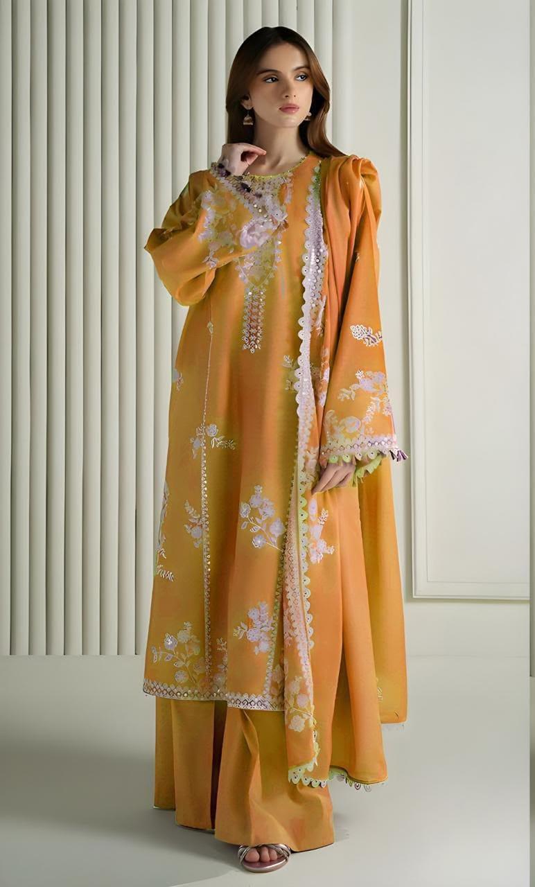 Brand name :URGE Aijet Dhank 3pc 